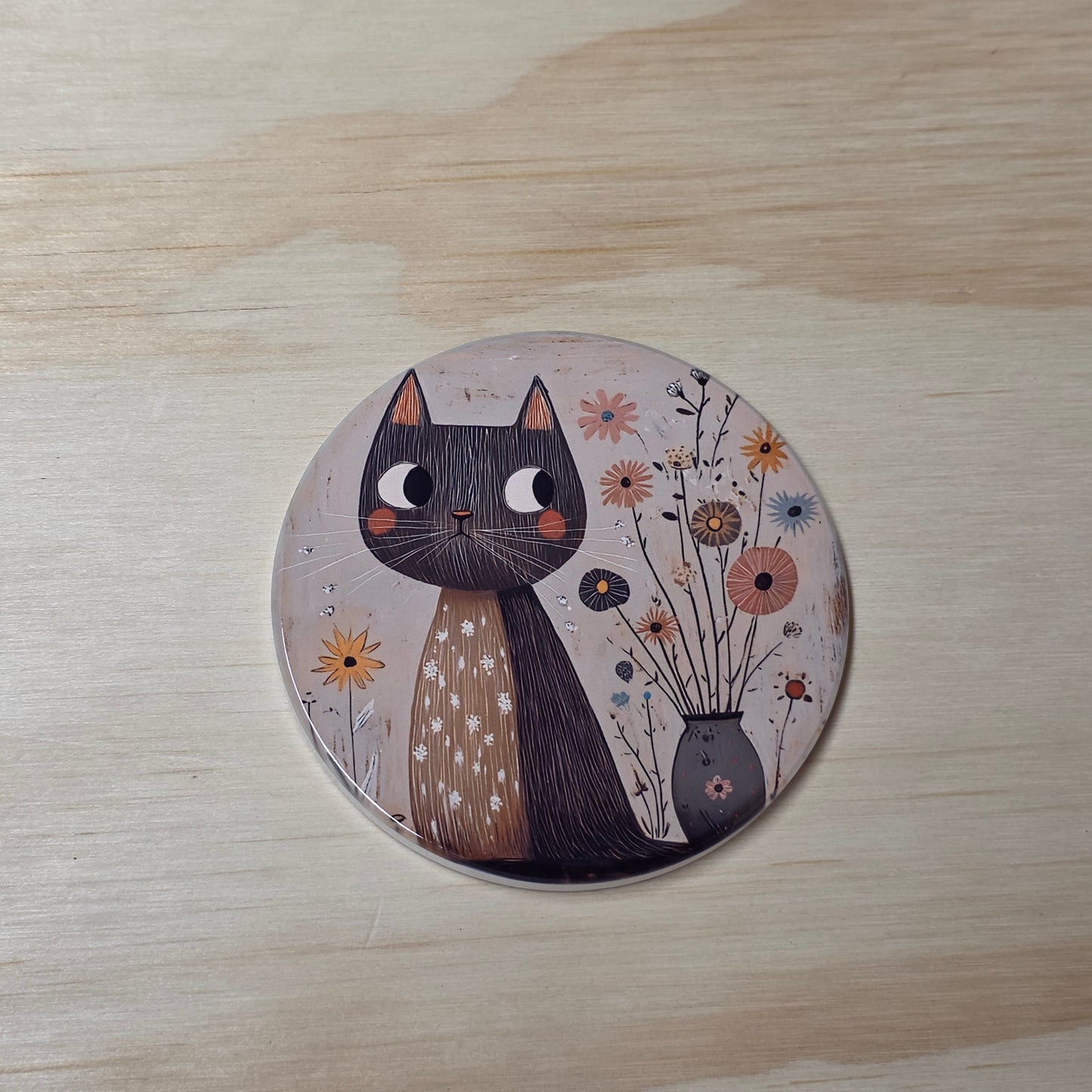 Drink Coaster Set - Whimsical Cats