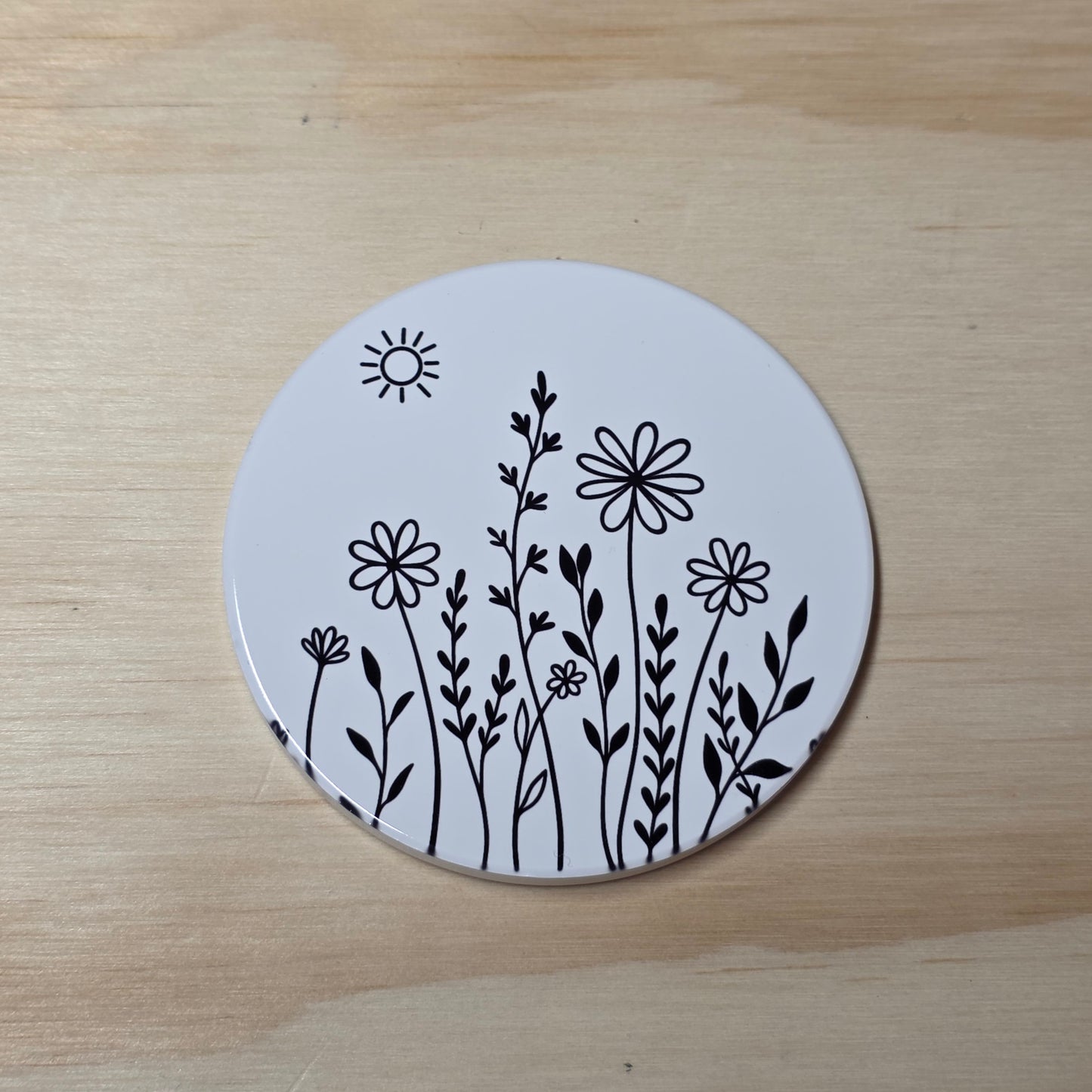 Drink Coaster Set - Playful Wildflowers