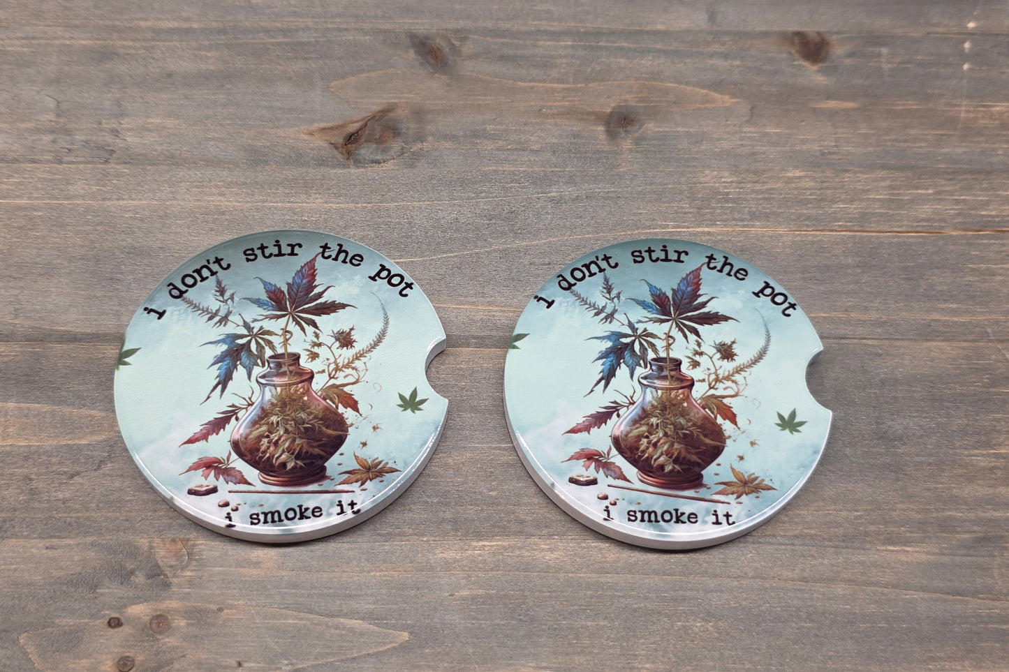 Car Coaster Set - I don't stir the pot