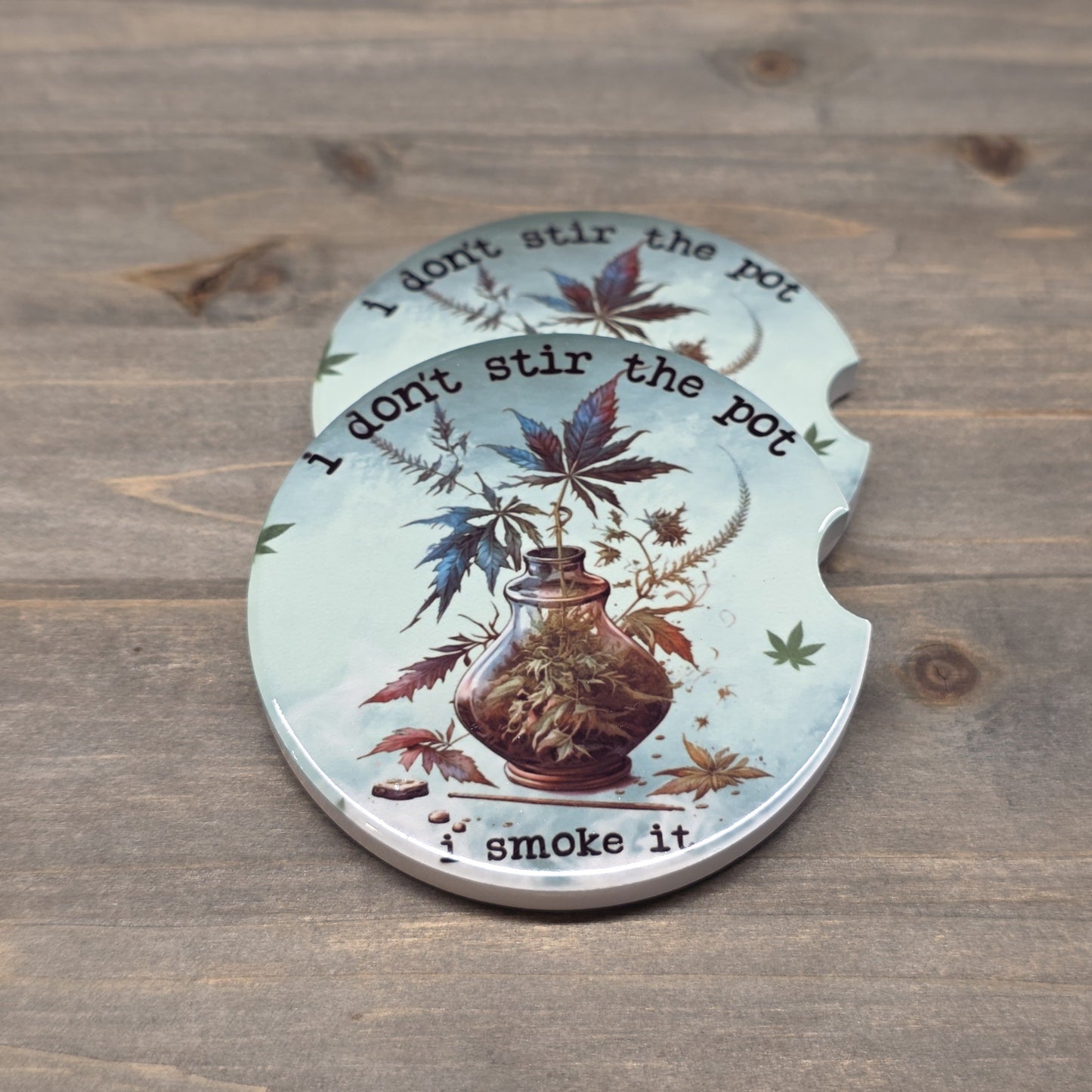 Car Coaster Set - I don't stir the pot