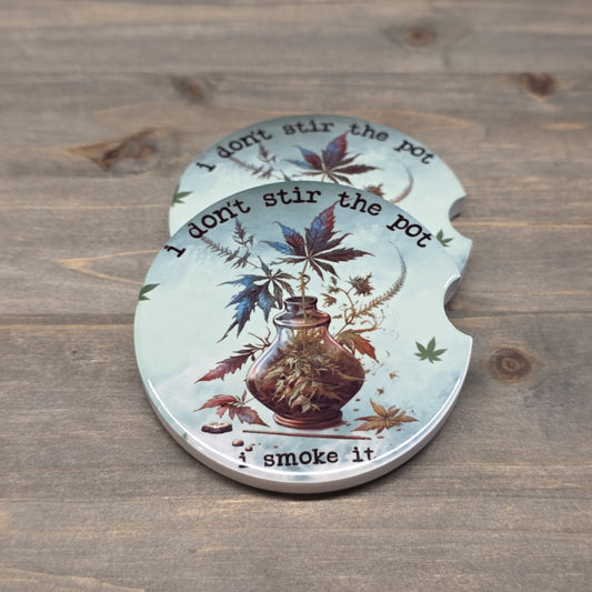 Car Coaster Set - I don't stir the pot