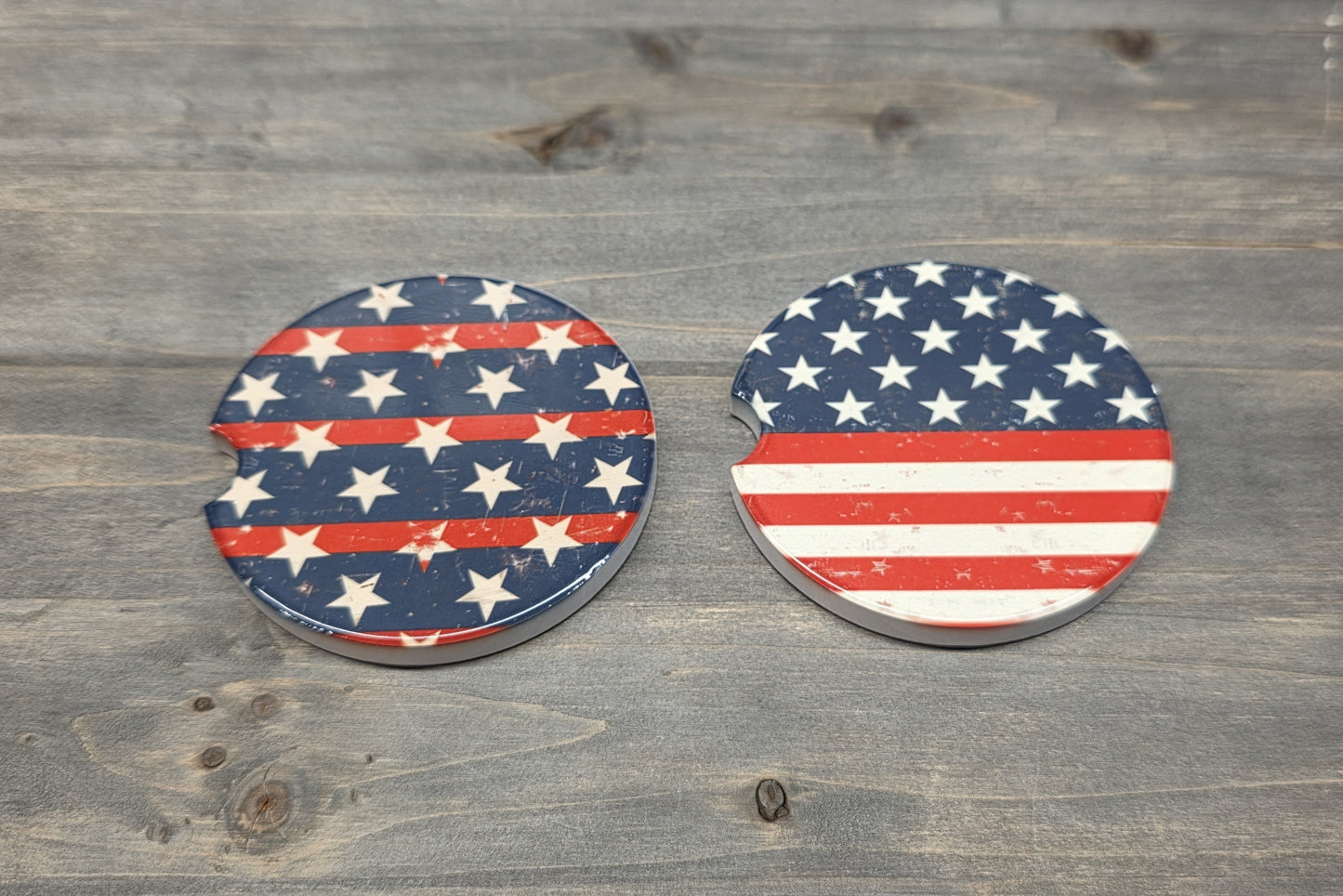 Car Coaster Set - American Flag