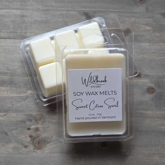 Sweet Citrus Swirl Wax Melt
